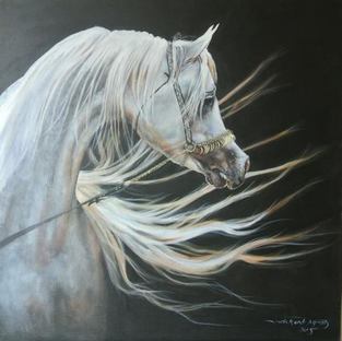 Arab Horse Painter
