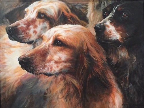 Setters Dog Painting