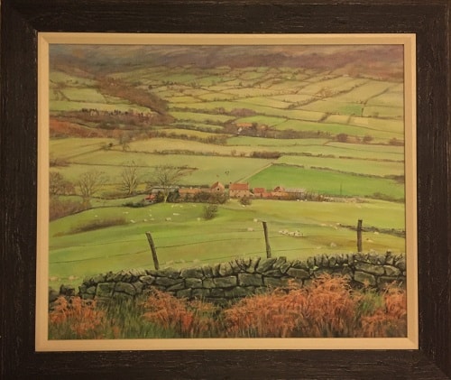 Landscape Painting of Bilsdale