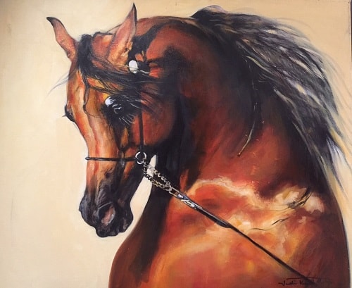 Paintings of Arabian Horses